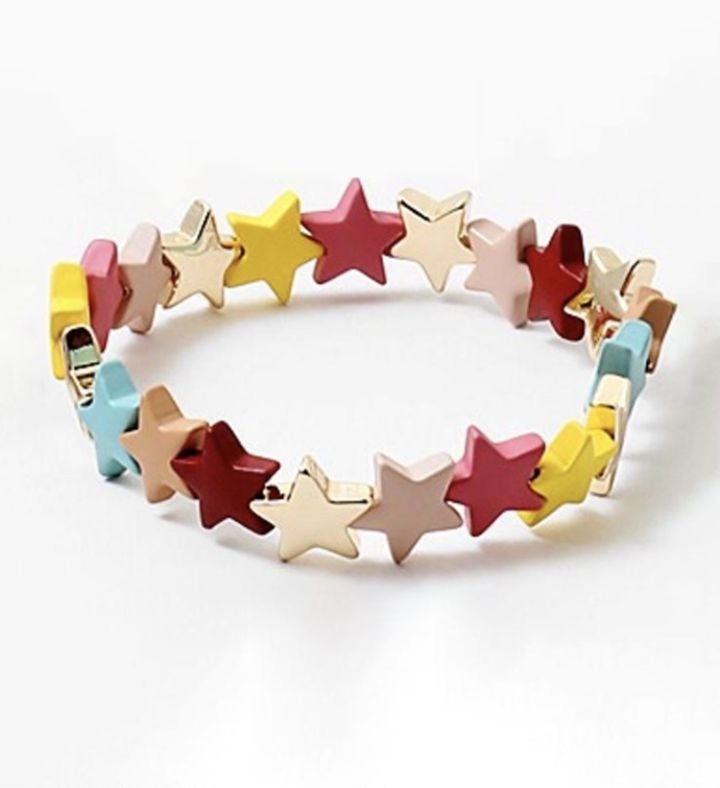 Colored Star Stretch Bracelet